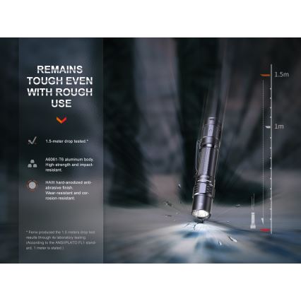 Fenix PD35R - Светодиодный аккумуляторный фонарик LED/USB IP68 1700 лм 100 ч