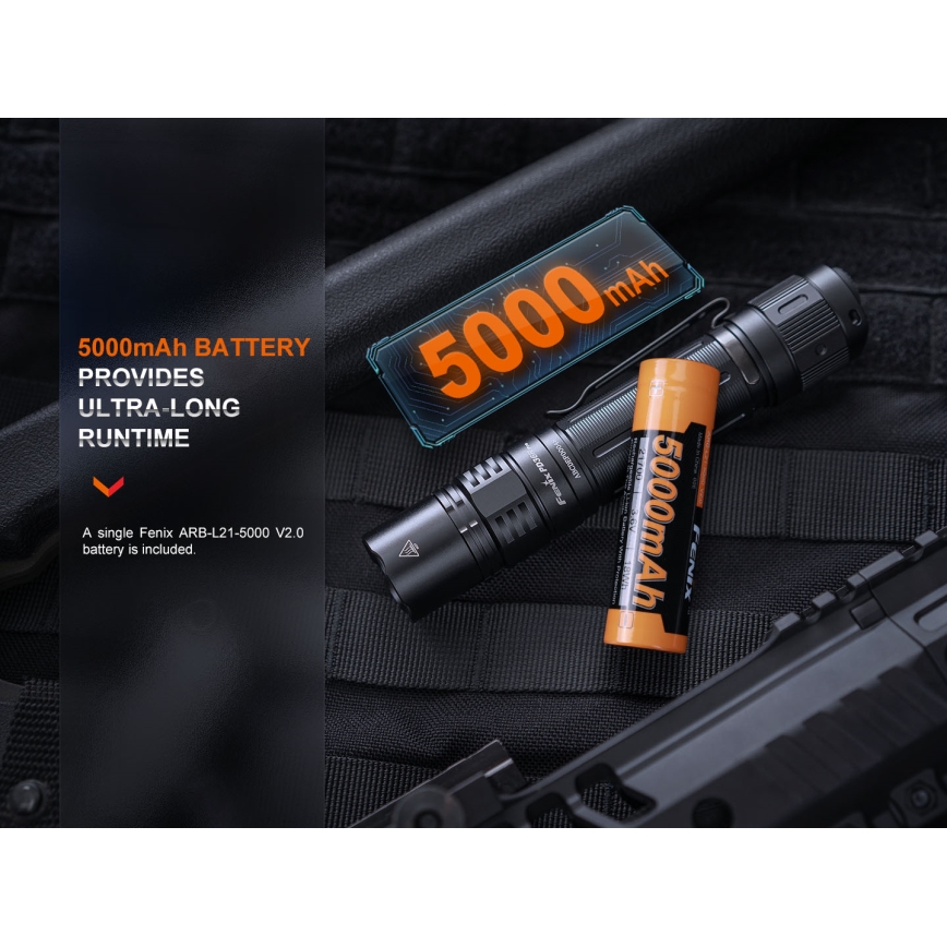 Fenix PD36RPRO - LED Тактичний акумуляторний ліхтарик LED/USB IP68 2800 лм 42 год. 5000 mAh
