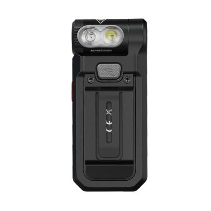Fenix SW05RREDBLC - LED Акумуляторний ліхтарик з регулюванням яскравості LED/USB IPX6 150 лм 49 год чорний