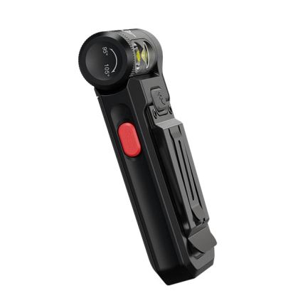 Fenix SW05RREDBLC - LED Акумуляторний ліхтарик з регулюванням яскравості LED/USB IPX6 150 лм 49 год чорний
