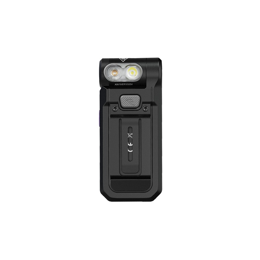 Fenix SW05RUVBLC - LED Акумуляторний ліхтарик з регулюванням яскравості LED/USB IPX6 150 лм 49 год чорний