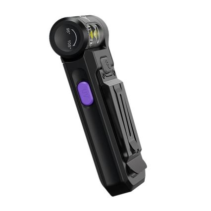 Fenix SW05RUVBLC - LED Акумуляторний ліхтарик з регулюванням яскравості LED/USB IPX6 150 лм 49 год чорний