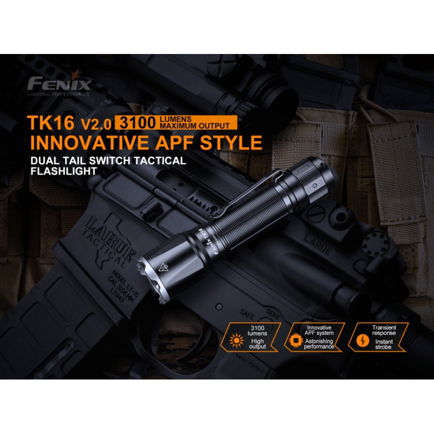 Fenix TK16V20 - Акумуляторний LED ліхтар LED/1x21700 IP68