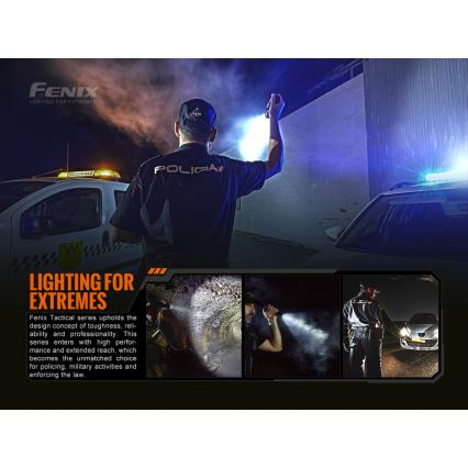 Fenix TK20RV20 - Тактичний акумуляторний LED ліхтар LED/USB IP68 3000 lm 48 год