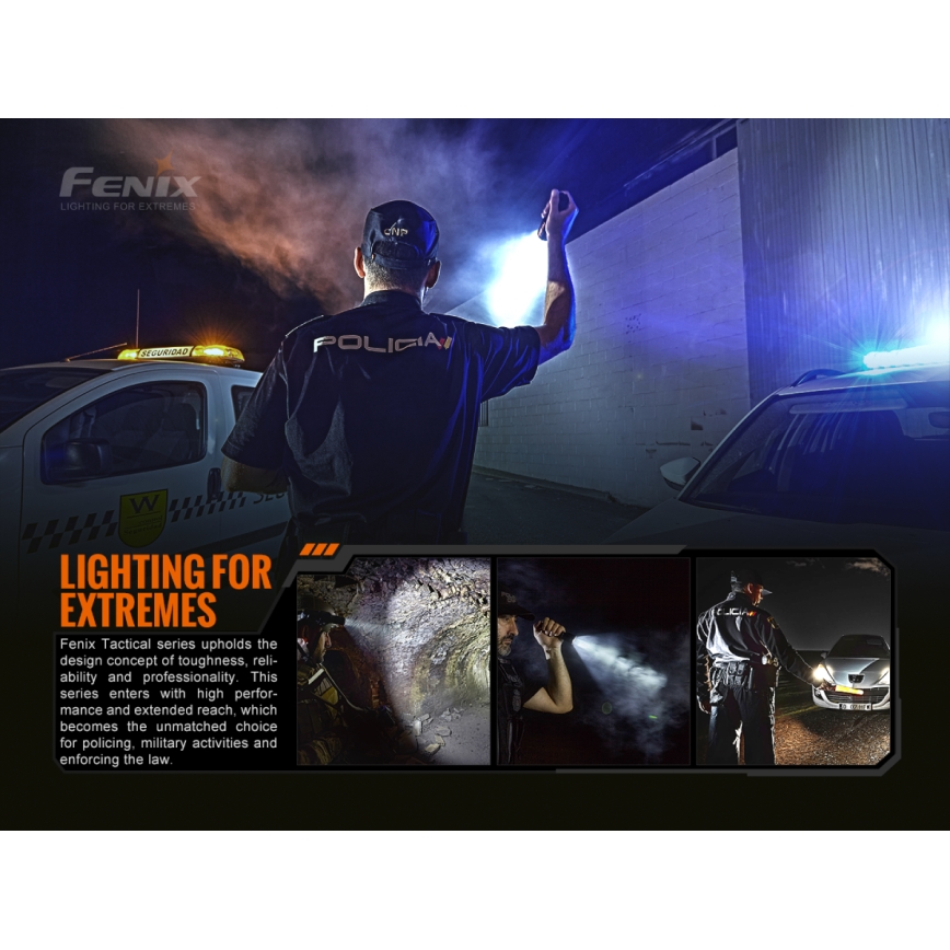 Fenix TK20RV20 - Тактичний акумуляторний LED ліхтар LED/USB IP68 3000 lm 48 год