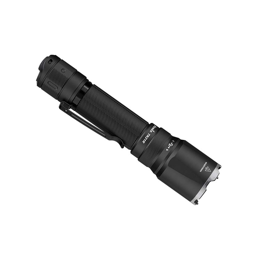 Fenix TK21RBLK - перезаряджуваний LED-ліхтар з регульованою яскравістю, LED/USB, 6000 mAh, IP68, 3600 лм, 72,5 год, чорний