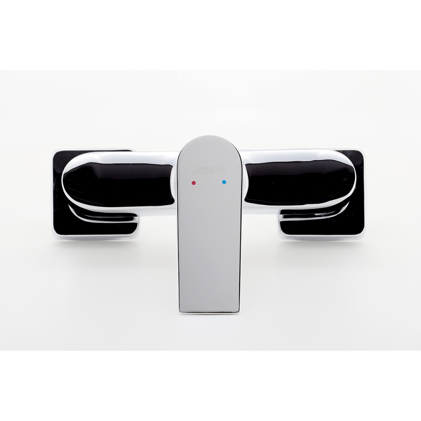 FERRO - Душевой смеситель ALGEO SQUARE, глянцевый хром