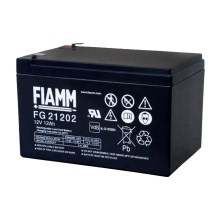 Fiamm FG21202 - Свинцево-кислотний акумулятор 12V/12Ah/faston 6,3 мм