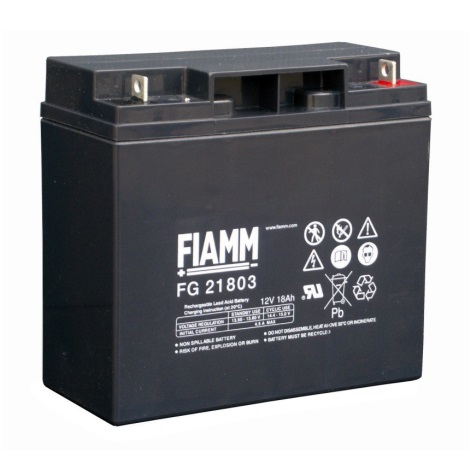Fiamm FG21803 - Свинцово-кислотный аккумулятор 12V/18Ah/резьба M5