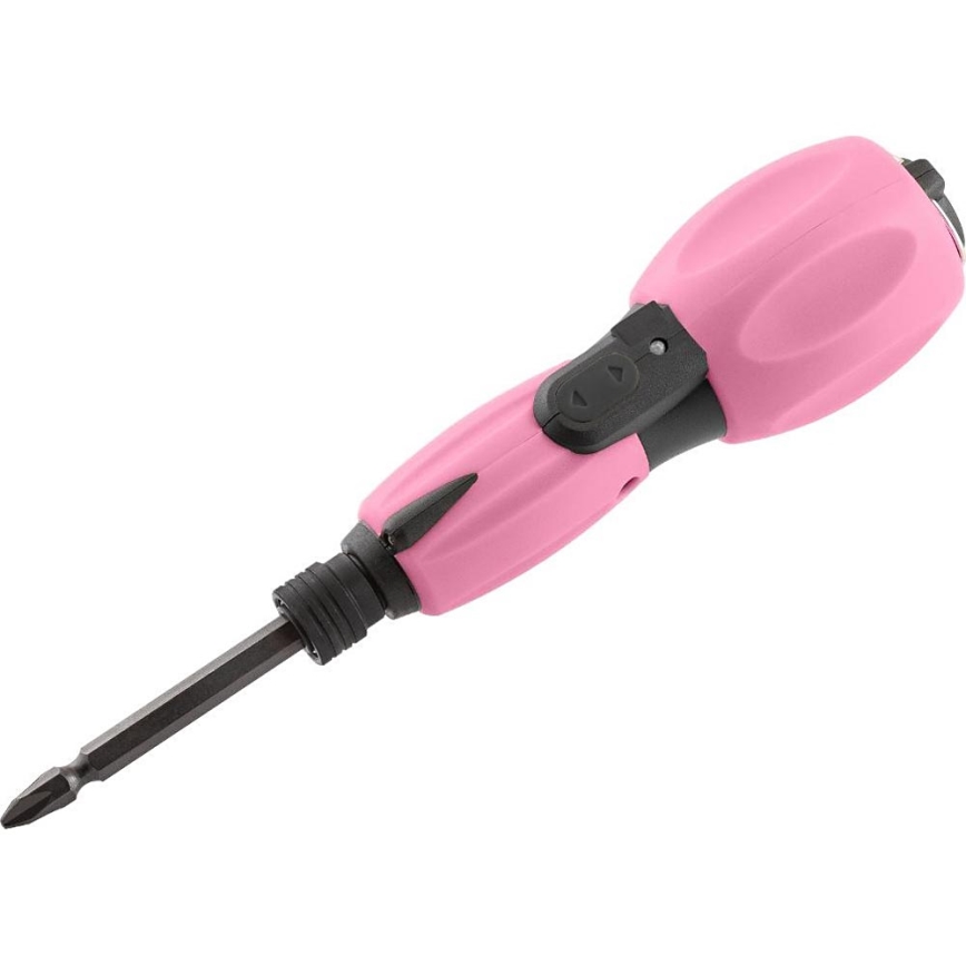 Fieldmann - AKU Шурупокрут 3,6V 800 mAh рожевий
