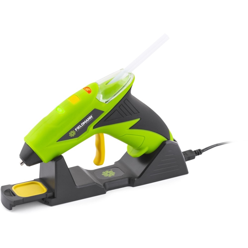 Fieldmann - AKU Клейовий пістолет 4V 1500 mAh зелений