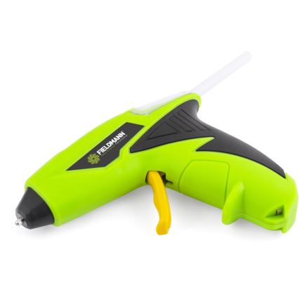 Fieldmann - AKU Клейовий пістолет 4V 1500 mAh зелений