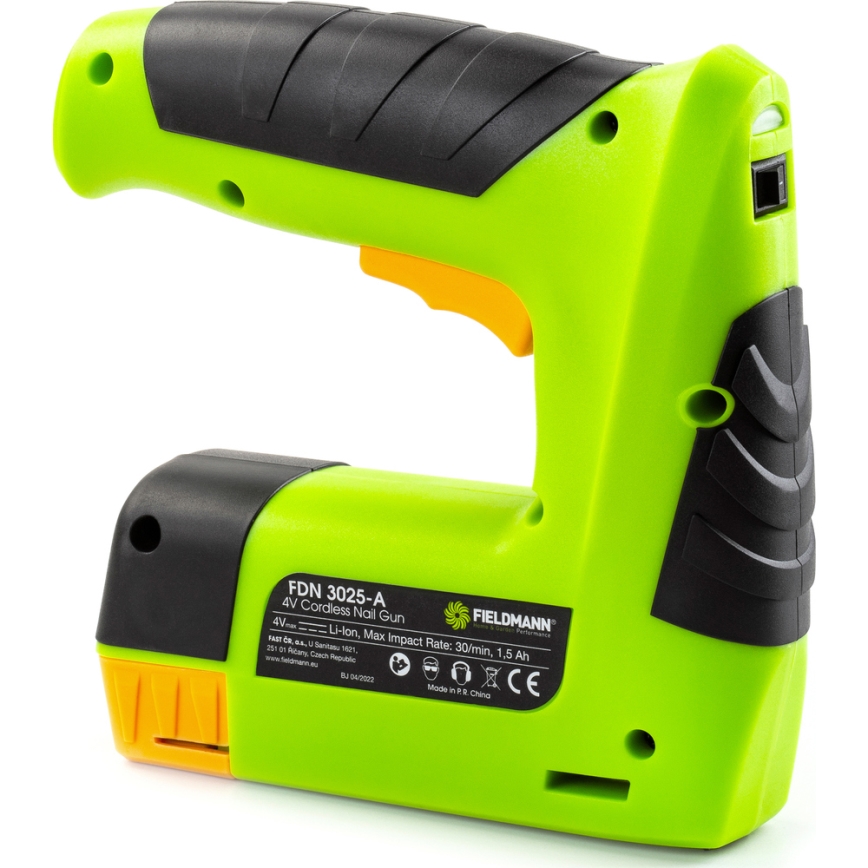 Fieldmann - Акумуляторний будівельний степлер 1500 mAh 4V