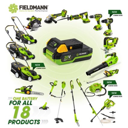 Fieldmann - Аккумулятор 20V Li-Ion 4000 mAh