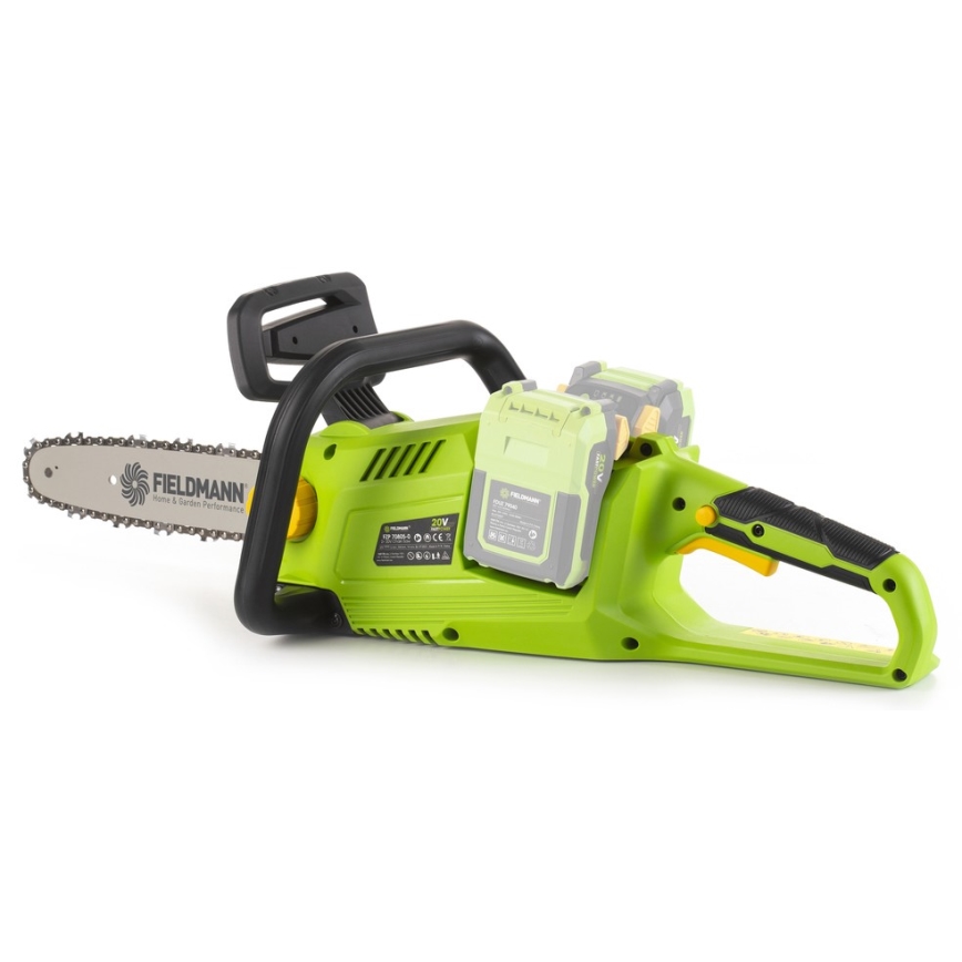 Fieldmann - Аккумуляторная бензопила 2x20V
