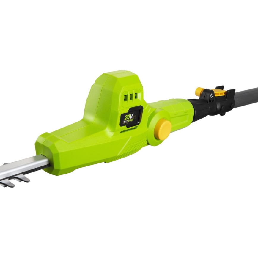 Fieldmann - Аккумуляторные телескопические ножницы для живой изгороди 20V