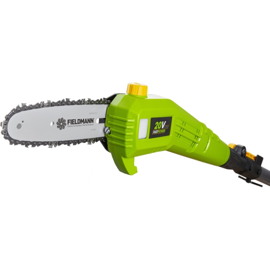 Fieldmann - Аккумуляторный телескопический триммер 20V