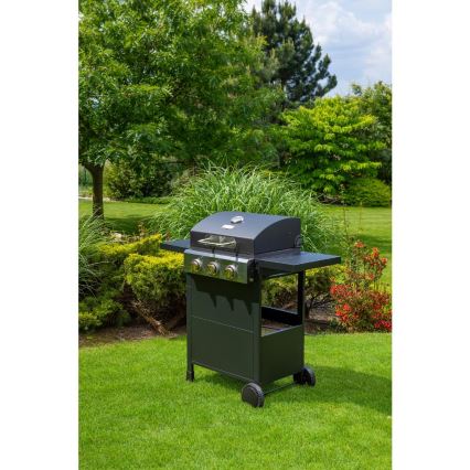 Fieldmann - Газовий гриль 3 пальники чорний
