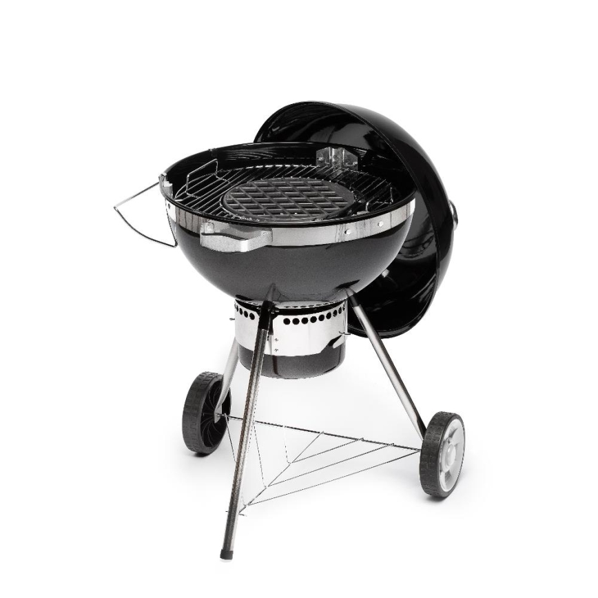 Fieldmann - Гриль на деревному вугіллі чорний/хром