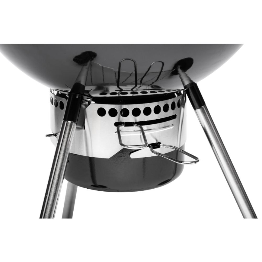 Fieldmann - Гриль на деревному вугіллі чорний/хром