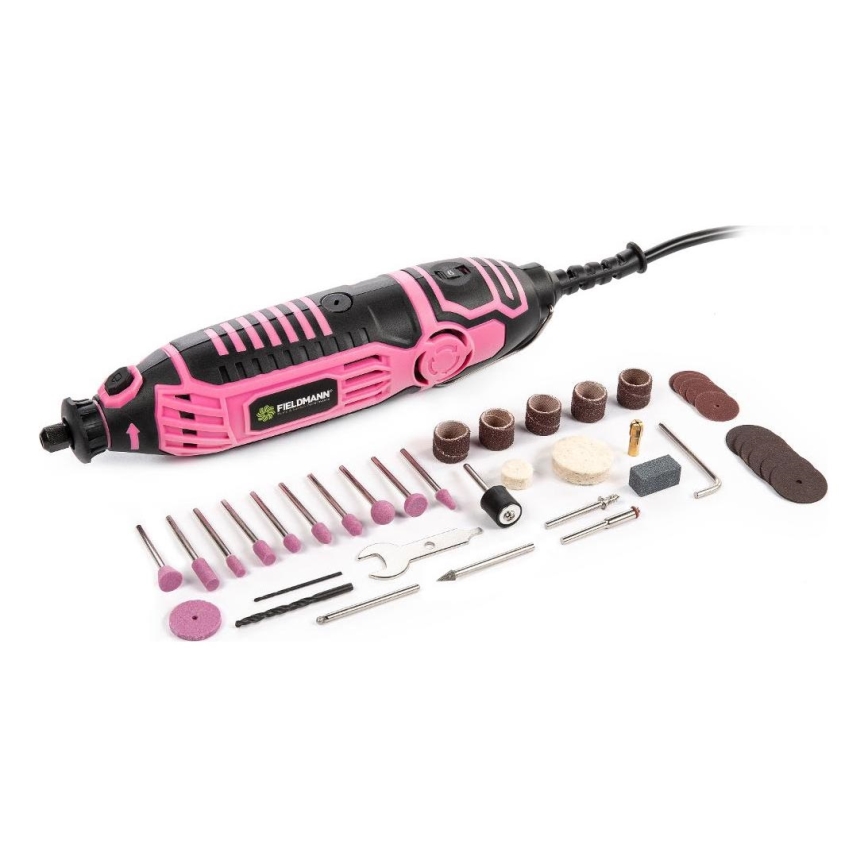 Fieldmann - Моделировочная шлифмашина 170W/230V розовый