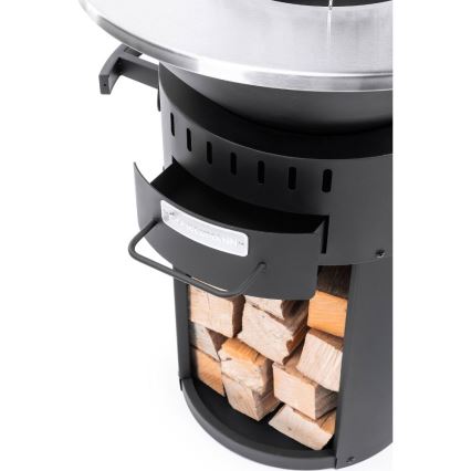 Fieldmann - Портативний гриль 3в1 нержавіюча сталь/чорний