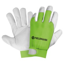Fieldmann - Робочі рукавиці зелений/білий