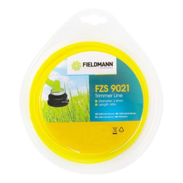 Fieldmann - Сменная леска для садового триммера 60m/2,4mm