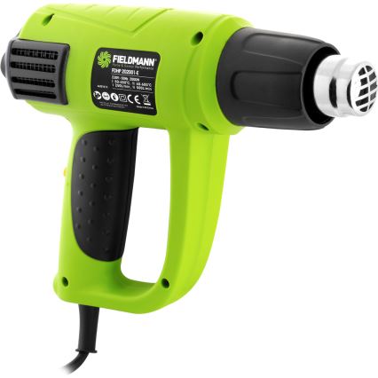 Fieldmann - Строительный фен с аксессуарами 2000W/230V