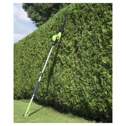 Fieldmann - Телескопічні ножиці для живоплоту 450W/230V