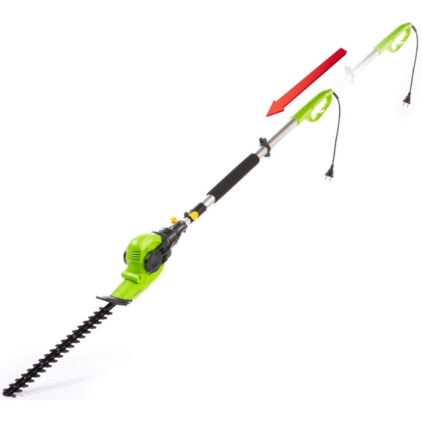 Fieldmann - Телескопічні ножиці для живоплоту 450W/230V