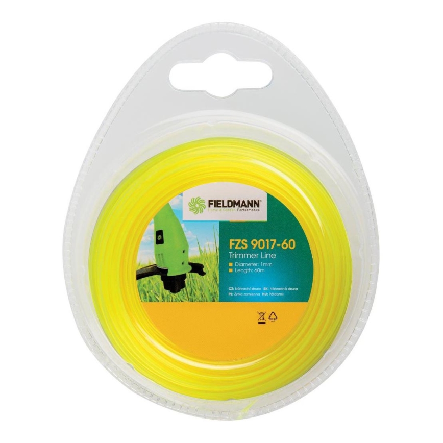 Fieldmann - Змінна струна для садової струнової косарки 60м/1,0мм