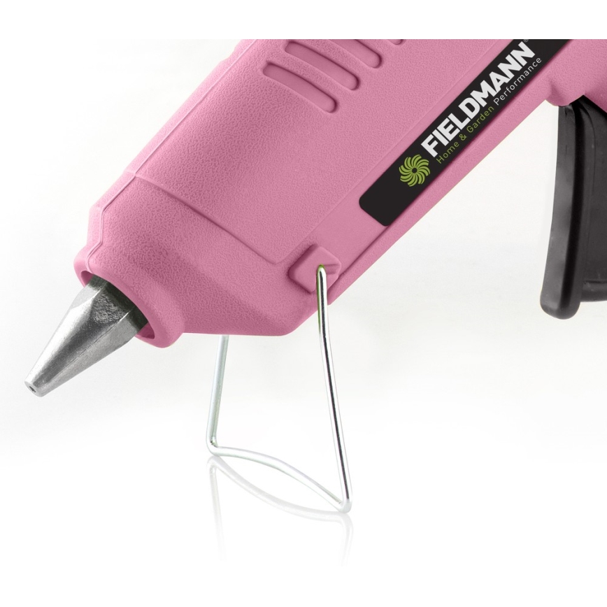 Fieldmann -  Клейовий пістолет 100W/230V рожевий