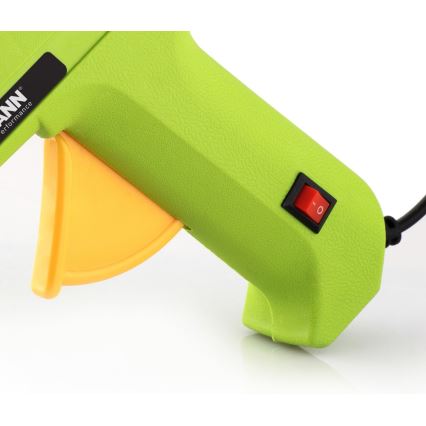 Fieldmann - Клейовий пістолет 100W/230V зелений