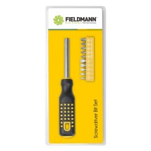 Fieldmann - Отвертка + биты 11 шт.