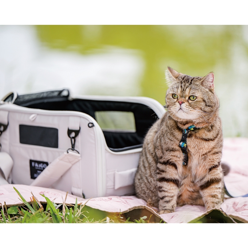 Fikago - Travel carrier bag для dogs и cats TRUFFLE Grey