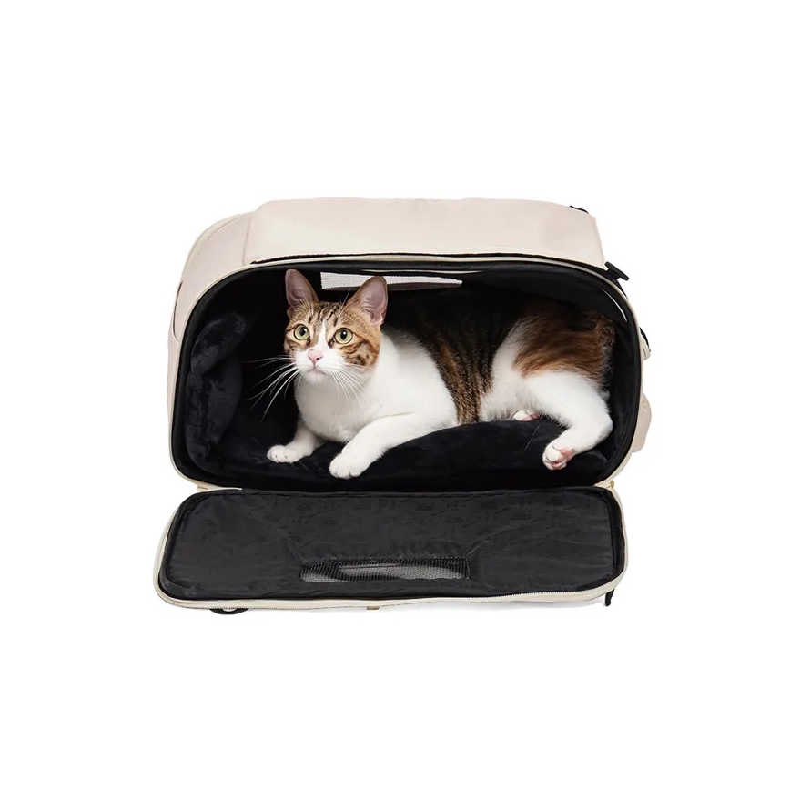 Fikago - Travel carrier bag для dogs и cats TRUFFLE Grey