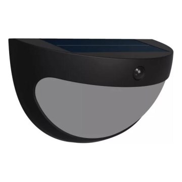 Філіпс - світлодіодний сонячний настінний світильник зі сенсором SWYN LED/3,8W/3,7V 800 mAh 2700K IP44 чорний