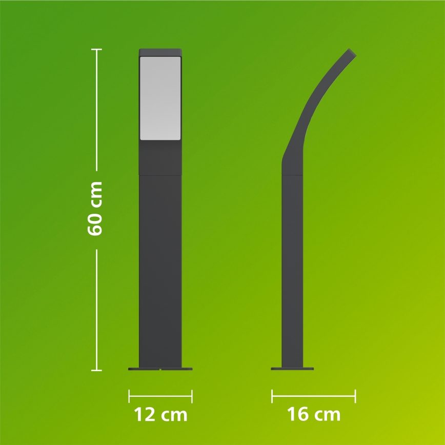 Філіпс - Зовнішній світильник SPLAY LED/4,3Вт/230В 2700K 60 см IP44