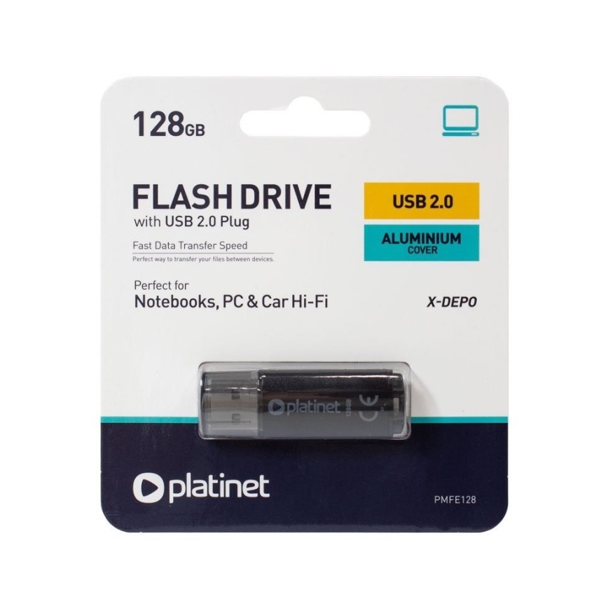 Флэш-накопитель USB 128ГБ черный