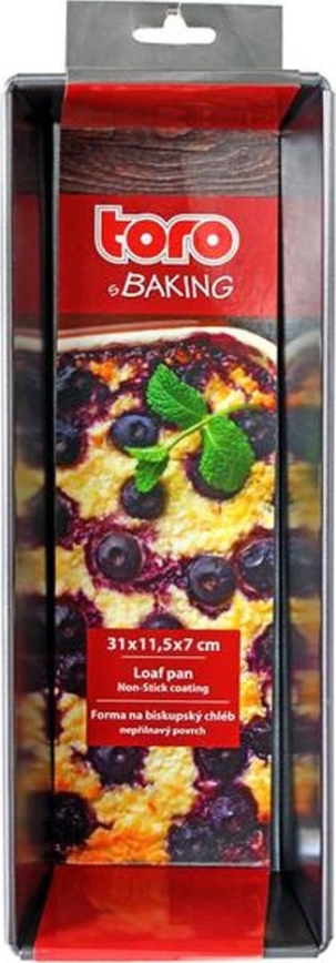 Форма для хлеба TORO 31×11,5 см, чёрная