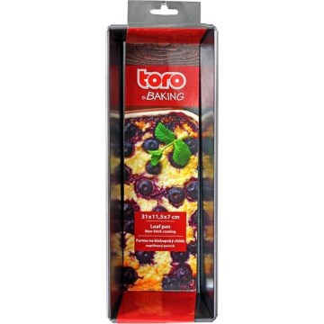 Форма для хліба TORO 31x11,5 см, чорна