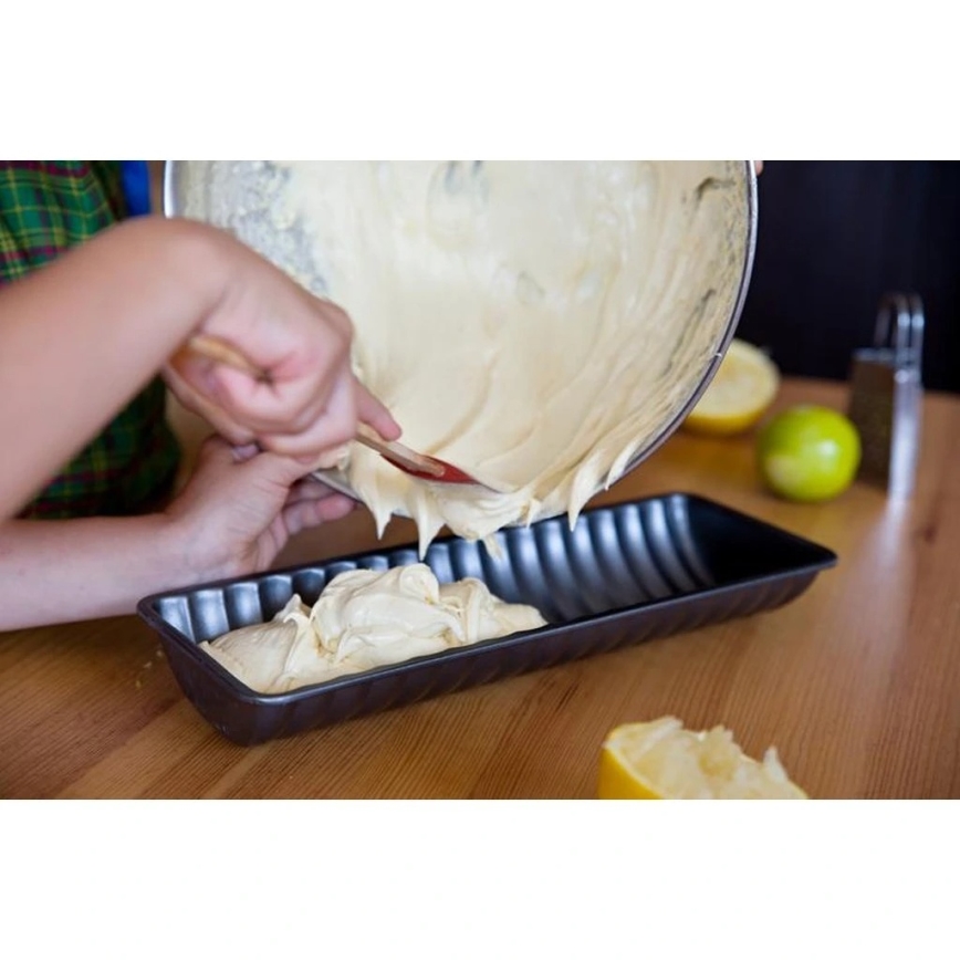 Форма для выпечки TORO 31,5x12 см чёрная