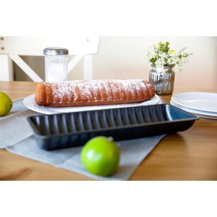 Форма для выпечки TORO 31,5x12 см чёрная