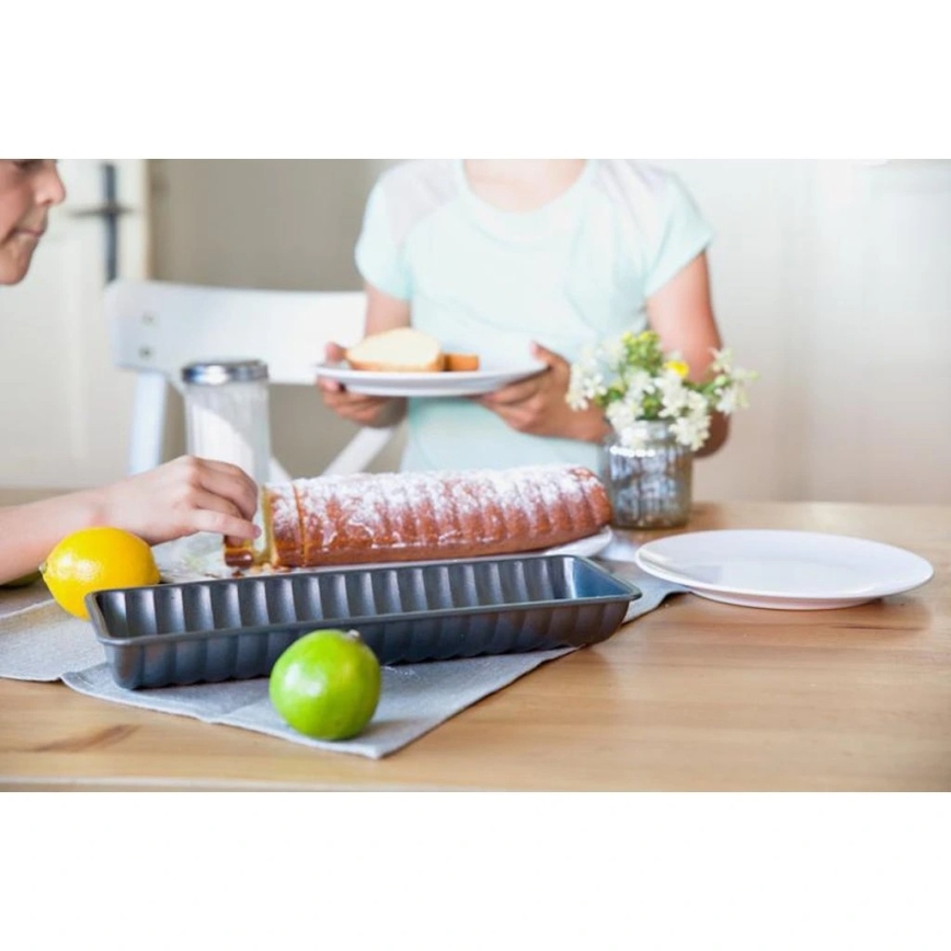 Форма для выпечки TORO 31,5x12 см чёрная