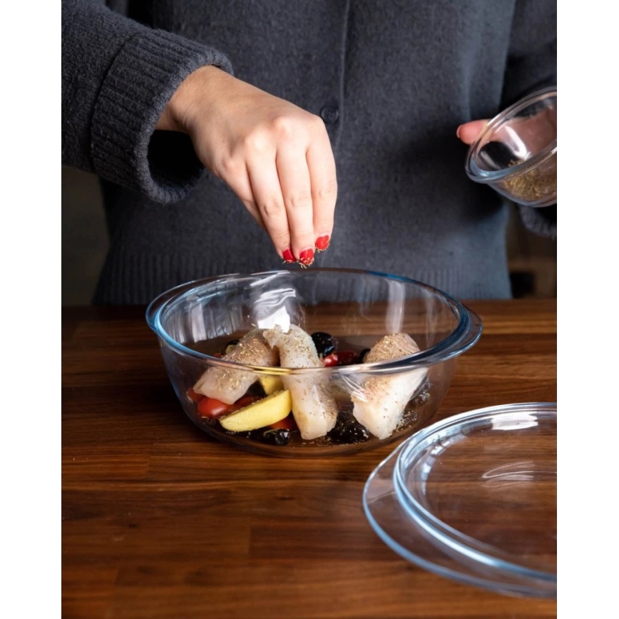 Форма для запекания PYREX 2,1 л с крышкой