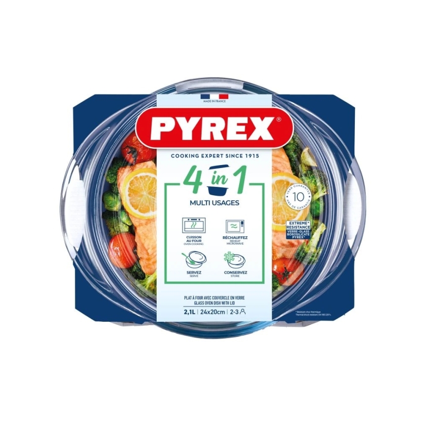 Форма для запекания с крышкой PYREX, 2,1 л
