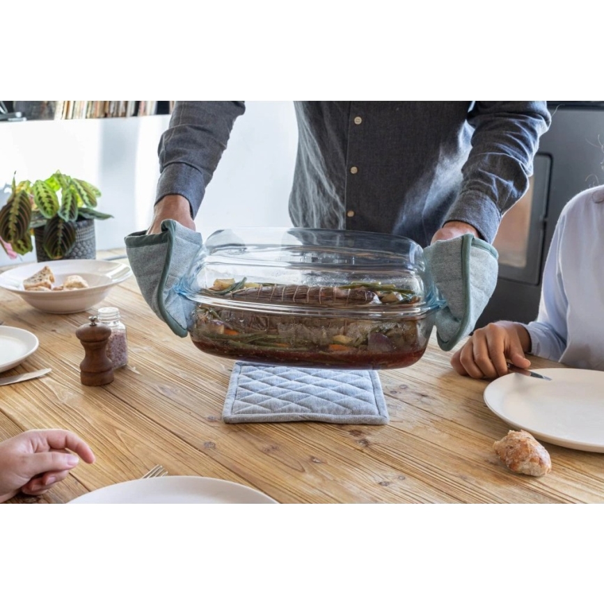 Форма для запікання PYREX 4,5 л з кришкою