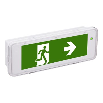 Fulgur 24494 - LED аварійне світильник MIRROR LED/230V 600 mAh IP65 6500K