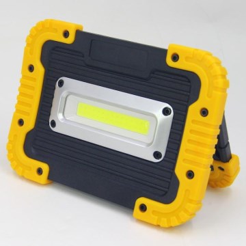 Fulgur 34004 - LED акумуляторний прожектор з павербанком LED/17W/4400 mAh IPX4